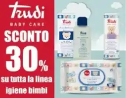 Acqua & Sapone Trudi baby care offerta