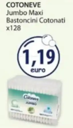 Acqua & Sapone COTONEVE Jumbo Maxi Bastoncini Cotonati offerta