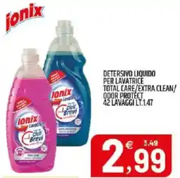 Ard Discount Detersivo liquido per lavatrice total care/extra clean/ odor protect offerta