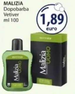Acqua & Sapone MALIZIA Dopobarba Vetiver offerta