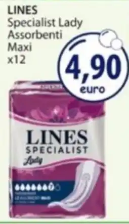 Acqua & Sapone LINES Specialist Lady Assorbenti Maxi offerta
