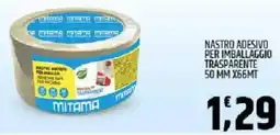Ard Discount NASTRO ADESIVO PER IMBALLAGGIO TRASPARENTE offerta