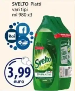 Acqua & Sapone SVELTO Piatti offerta