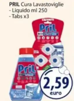 Acqua & Sapone PRIL Cura Lavastoviglie Liquido e Tabs offerta