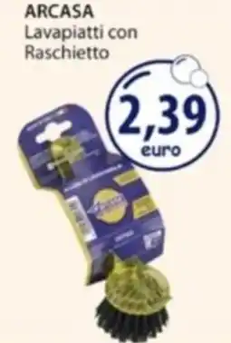 Acqua & Sapone ARCASA Lavapiatti con Raschietto offerta