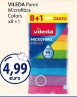 Acqua & Sapone VILEDA Panni Microfibra Colors offerta