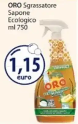 Acqua & Sapone ORO Sgrassatore Sapone Ecologico offerta