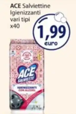 Acqua & Sapone ACE Salviettine Igienizzanti offerta