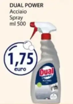 Acqua & Sapone DUAL POWER Acciaio Spray offerta