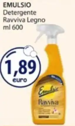 Acqua & Sapone EMULSIO Detergente Ravviva Legno offerta