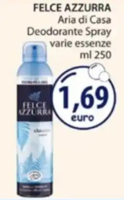 Acqua & Sapone FELCE AZZURRA Aria di Casa Deodorante Spray offerta