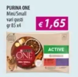 Acqua & Sapone PURINA ONE Mini/Small offerta