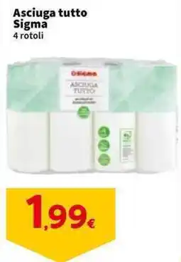 Sigma Asciuga tutto Sigma offerta