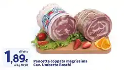Sigma Pancetta coppata magrissima Cav. Umberto Boschi offerta