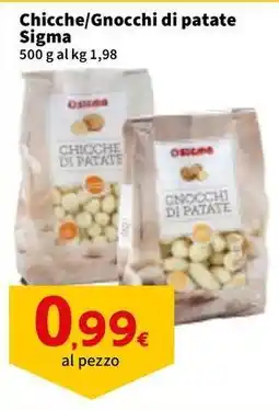Sigma Chicche/Gnocchi di patate Sigma offerta
