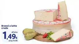 Sigma Branzi a latte crudo offerta
