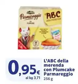 Sigma L'ABC della merenda con Plumcake Parmareggio offerta