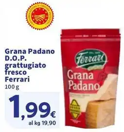 Sigma Grana Padano D.O.P. grattugiato fresco Ferrari offerta