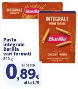 Sigma Pasta integrale Barilla offerta