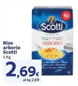 Sigma Riso arborio Scotti offerta