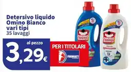 Sigma Detersivo liquido Omino Bianco offerta