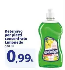 Sigma Detersivo per piatti concentrato Limonello offerta