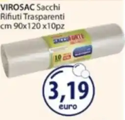 Acqua & Sapone VIROSAC Sacchi Rifiuti Trasparenti offerta