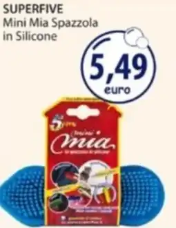 Acqua & Sapone SUPERFIVE Mini Mia Spazzola in Silicone offerta