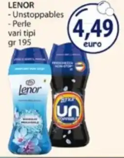 Acqua & Sapone LENOR Unstoppables e Perle offerta