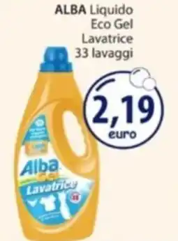 Acqua & Sapone ALBA Liquido Eco Gel Lavatrice offerta