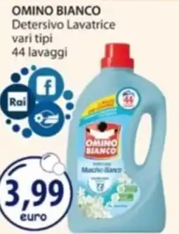 Acqua & Sapone OMINO BIANCO Detersivo Lavatrice offerta