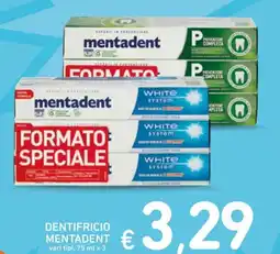 Spazio Conad Dentifricio mentadent offerta