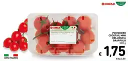 Spazio Conad Conad pomodoro cocktail mini oblungo a grappolo offerta