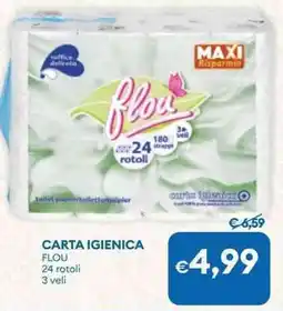 MD Discount Carta igienica FLOU offerta