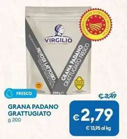 MD Discount Virgilio grana padano grattugiato offerta