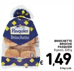 Spazio Conad Briochette brioche PASQUIER offerta