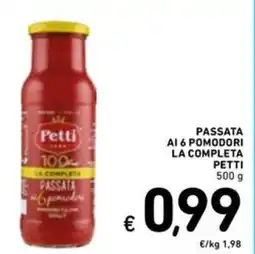 Spazio Conad Passata ai 6 pomodori la completa PETTI offerta