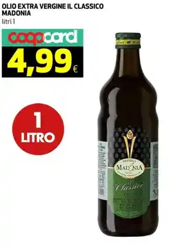 Coop Olio extra vergine il classico madonia offerta