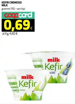 Coop Kefir cremoso MILK offerta