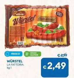 MD Discount Würstel LA FATTORIA offerta