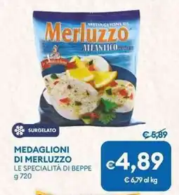 MD Discount Medaglioni di merluzzo LE SPECIALITÀ DI BEPPE offerta