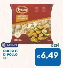MD Discount Tyson nuggets di pollo offerta