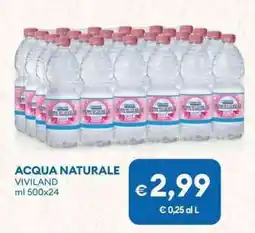 MD Discount Acqua naturale VIVILAND offerta