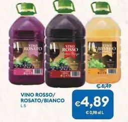 MD Discount Vino rosso/ rosato/bianco offerta