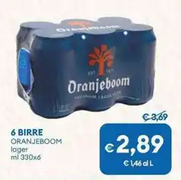 MD Discount 6 birre ORANJEBOOM offerta