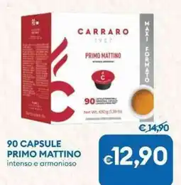 MD Discount 90 CAPSULE PRIMO MATTINO intenso e armonioso offerta