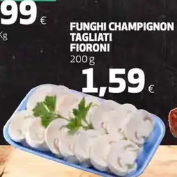 Coop Funghi champignon tagliati fioroni offerta