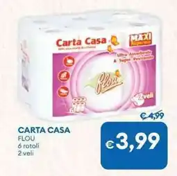 MD Discount Carta casa FLOU offerta