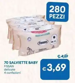 MD Discount 70 salviette baby FISSAN offerta