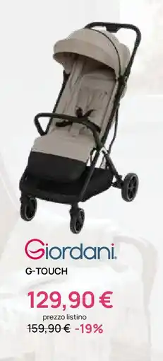 Prenatal Giordani. G-TOUCH offerta